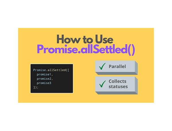 Using the Promise.all() and Promise.allSettled() Methods in JavaScript
